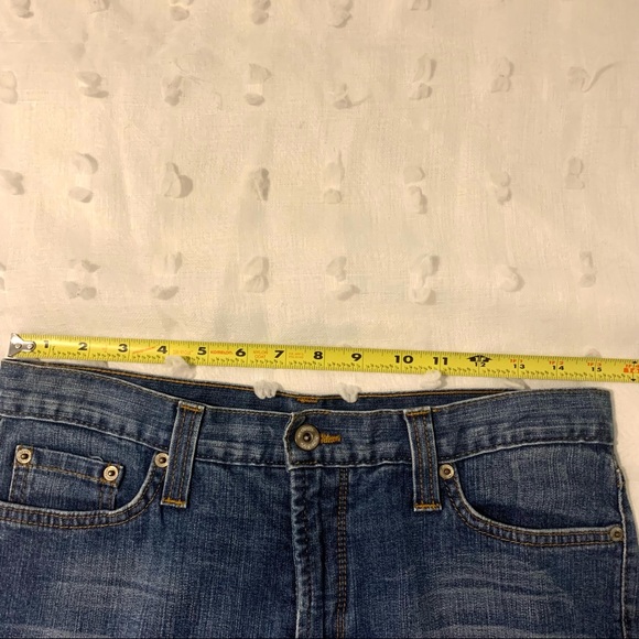 Karen Kane Jeans Flared Faded Y2K Size 8 X 33” L Stretch Great Condition! #1834 - Picture 8 of 8